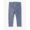 5.10.15 Navy Blue & White Stripes Under Frock Capri Legging 11388