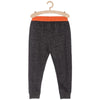 5.10.15 Orange MR 5.11 Badge Pockets Style Textured Dark Grey Fleece Trouser 11431