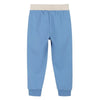 5.10.15 321 Go Contrast Beige Belt Cadet Blue Fleece Trouser 11432