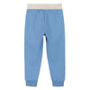 5.10.15 321 Go Contrast Beige Belt Cadet Blue Fleece Trouser 12779