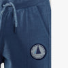 5.10.15 Good Things Badge Slub Cadet Blue Terry Trouser 11448