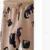 5.10.15 Dino House Print Brown Terry Trouser 11458