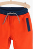 5.10.15 Biker Style Orange Fleece Trouser 11466
