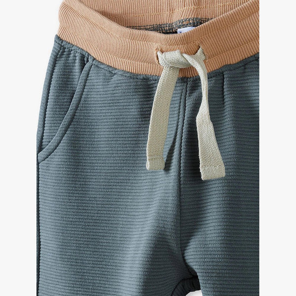 5.10.15 Contrast Belt Sea Weed Green Ottoman Trouser 11507
