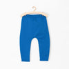 5.10.15 Kangaro Style Dog Print Pockets Royal Blue Terry trouser 11545