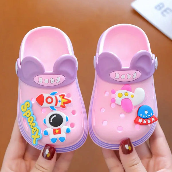 CN Nasa Space X Pink Clogs 11622