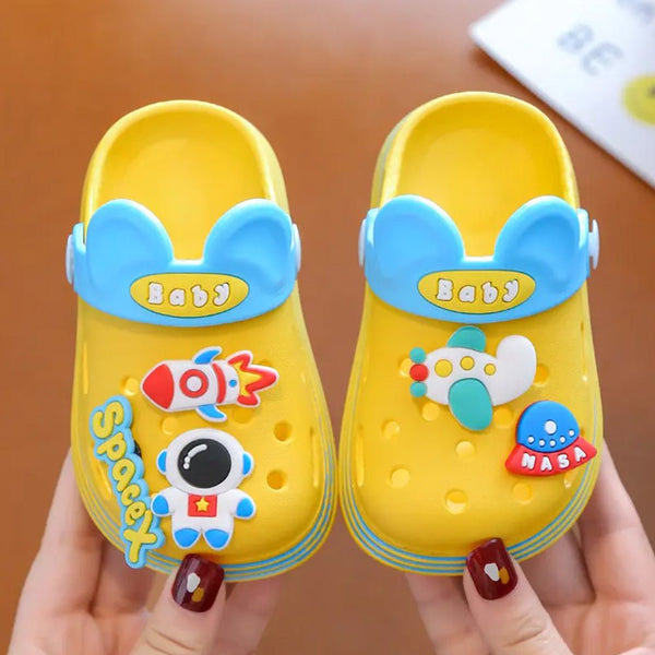 CN Nasa Space X Yellow Clogs 11623