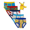 Pokemon Mix Designs Pack Of 5 Underwears 11666