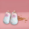DDTU ZigZag Design Comfortable Pink Baby Shoes 11816