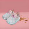 DDTU ZigZag Design Comfortable Pink Baby Shoes 11816