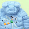 HT Dragon Fly Blue Puffer Jacket 11870