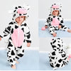 Cow Face Style Furr Warm White Romper 11910