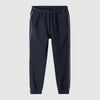 L&S Pink Piping Navy Blue Terry Jogger Trouser 14613