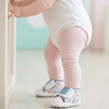 CN Colorful Polks Dots White Soft Shoes  Booties 14805