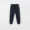 LFT Black Cord Navy Blue Fleece Trouser 12075
