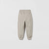 ZR Low Sun Patch Textured Stone Grey Terry Trouser 12095