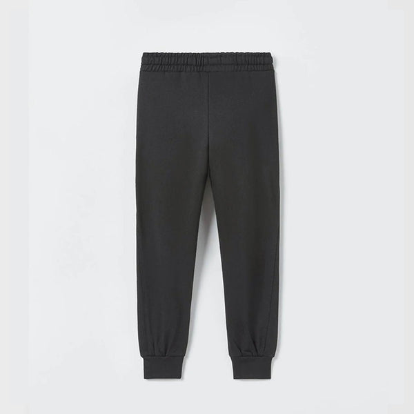ZR Everywhere Cool Vibes Print Dark Grey Terry Trouser 12098