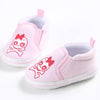 VLSN Pirates Print Pink PreWalker Booties Shoes 12116