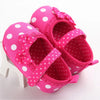 VLSN Pink Bow Polka Dots Pink Pumps 12117