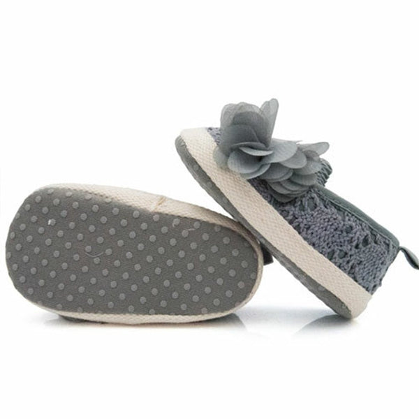 VLSN Knitted Style Grey Booties Shoes 12119