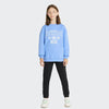 TTH Queen Print Mid Blue Fleece Sweatshirt 12198