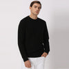 ZR Jet Black Quilted Sweatshirt 12214