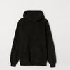 ZR Kangroo Pocket Black Furr Hoodie 12300
