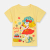 YKXT Cute Girls & Strawberry Yellow Shorts 2 Piece Set 11599