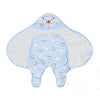 Bear Face Applic Blue Romper Style Blanket 12319