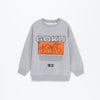 LFT Goku Print Grey Fleece Sweatshirt 12414