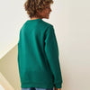 MX Los Angeles Print Fleece Green Sweatshirt 12415