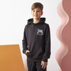 MX Game N Play Print Black Fleece Kangroo Pocket Hoodie 12424