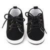 MI Hook Style Black Sneaker Shoes 12437
