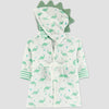 CRT All Over Dinosaur Print Terry Hooded Bathrobe 12510
