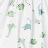 CRT Multi Dino Print Terry Hooded Bathrobe 12513