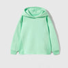 ZR Bottom Less Style Soft Green Terry Hoodie 12519