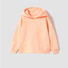 ZR Bottom Less Style Neon Orange Terry Hoodie 12520