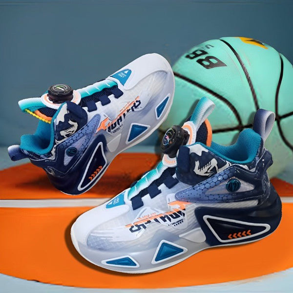 7BG Fighter Style Blue Smart Lock Shoes 12526