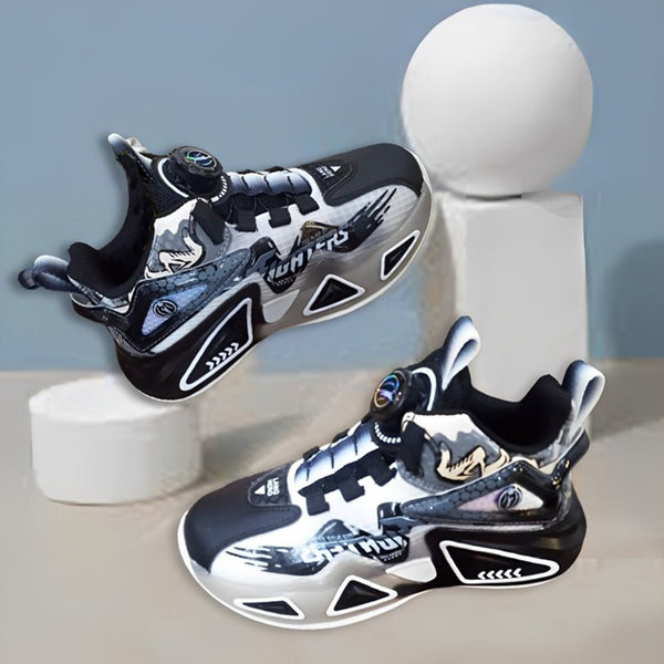 7BH Fighter Style Black Smart Lock Shoes 12527