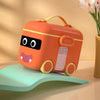 CN Mini Van Style Orange Travelling Milk Powder Container 12596
