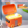 CN Mini Van Style Orange Travelling Milk Powder Container 12596
