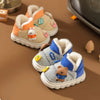 JSN Run Fast Rabbit Beige With Orange Soft Warm Shoes 12630