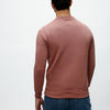 LFT Plain Brick Red Fleece Sweatshirt 12662