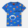 Angry Bird Baby Link Animals Faces Royal Blue 2 Piece Set 12931