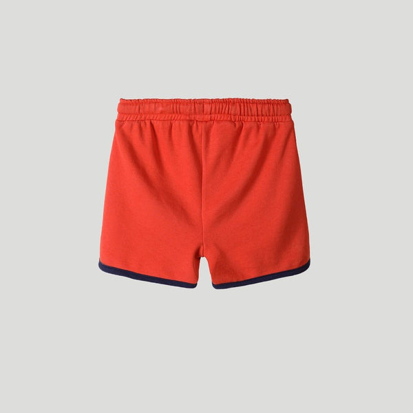 LE Navy Blue Cord Orange Terry Short 14730