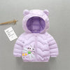 HT Dragon Fly Lavender Puffer Jacket 11868