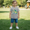 BB Happy Friend Alligator Grey T-shirt 14344