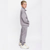 L&S Future Training Front Pocket Grey Fleece Zipper 14788