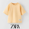 ZR Future Begins Pale Yellow Terry T-Shirt 12895