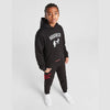 HR Pigeon Print From Nothing Embroided Black Fleece Hoodie TrackSuit 14265
